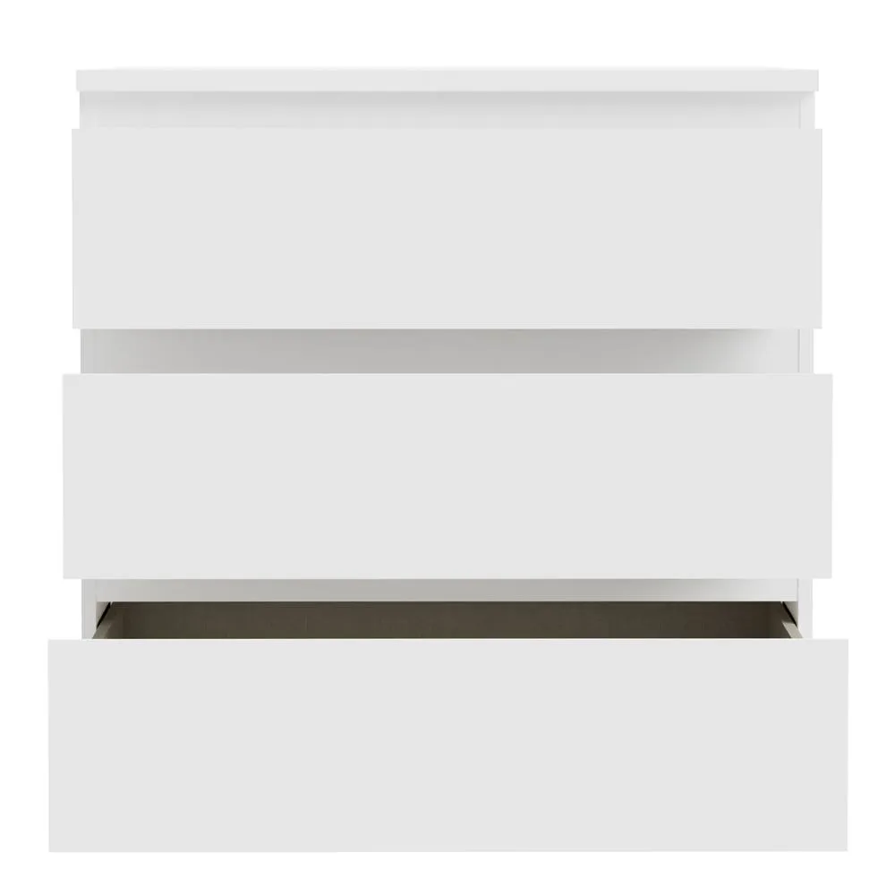 Furniture To Go Edmore 3 Drawer Chest in White 6