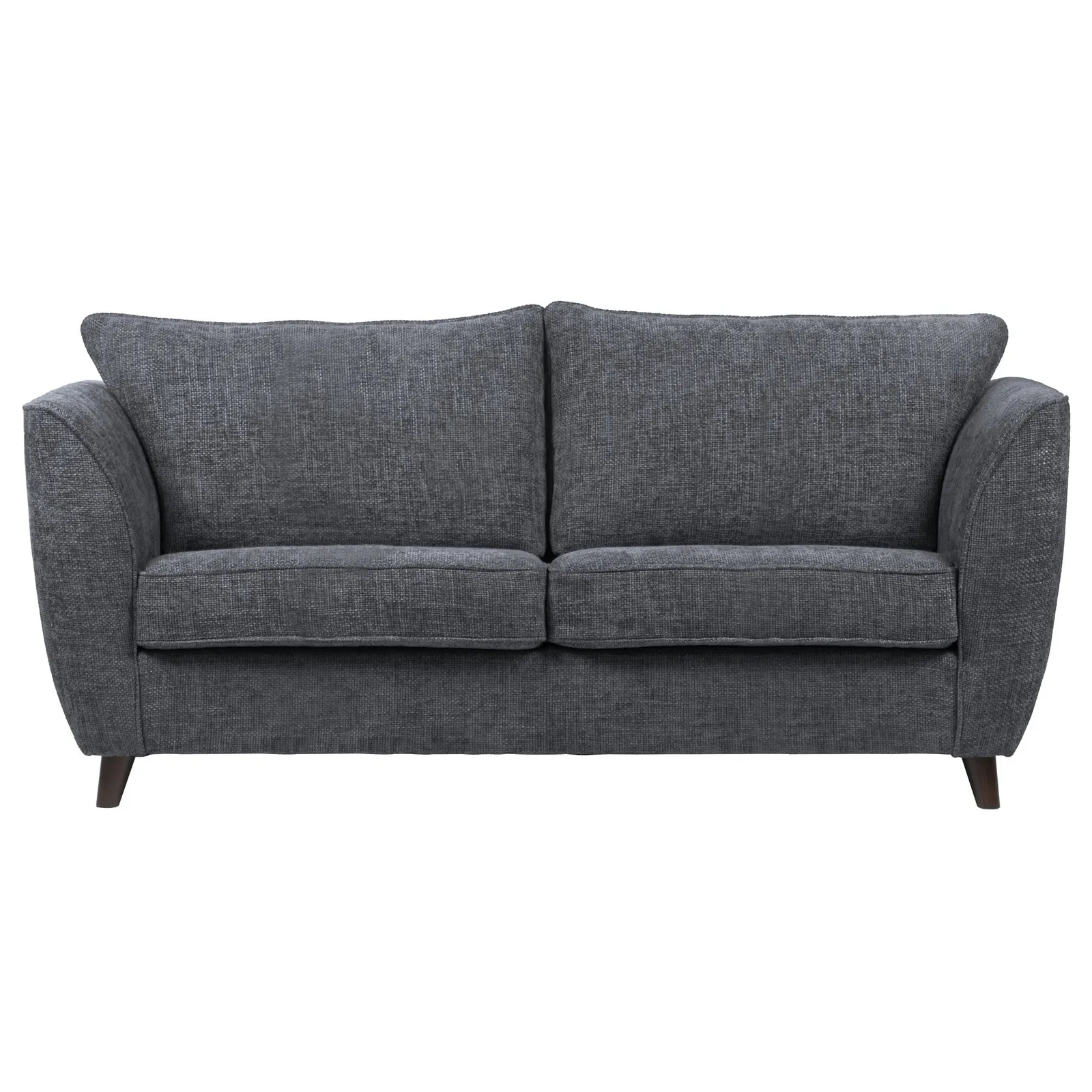 Sienna Fabric 3 Seater Sofa Navy Blue