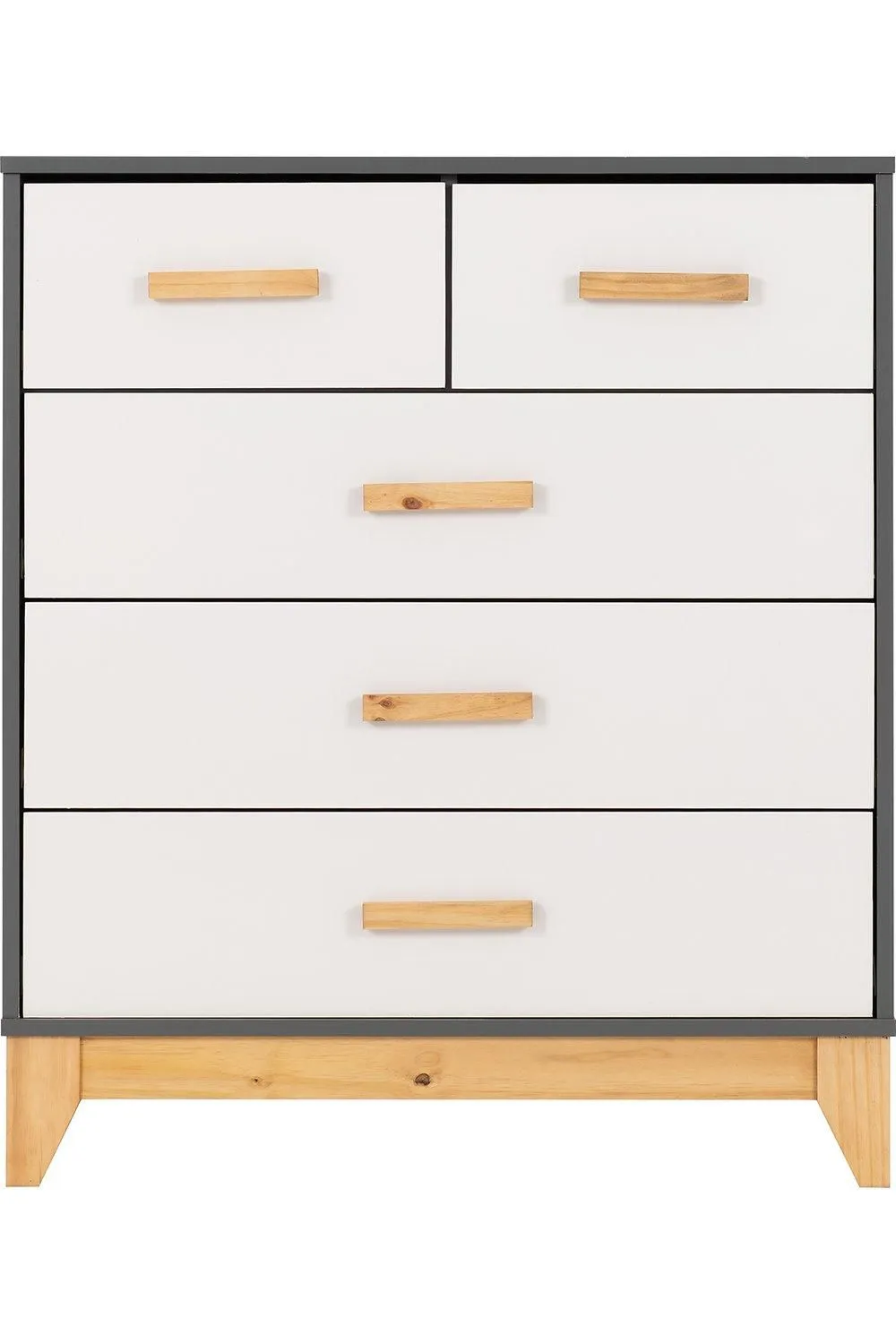 Seconique Cleveland 3+2 Drawer Chest 3
