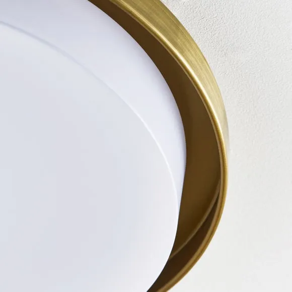 Corrine LED Bathroom Flush Ceiling Light 4