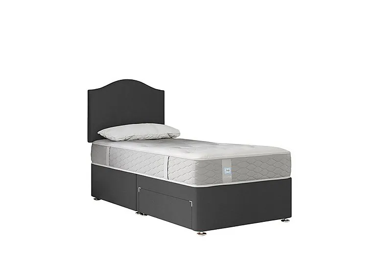 Mellbreak Soft Divan Set - Single - Tweed Sable