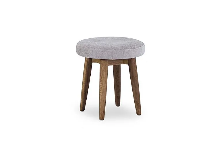 Stockholm Dressing Table Stool - Dark Oak