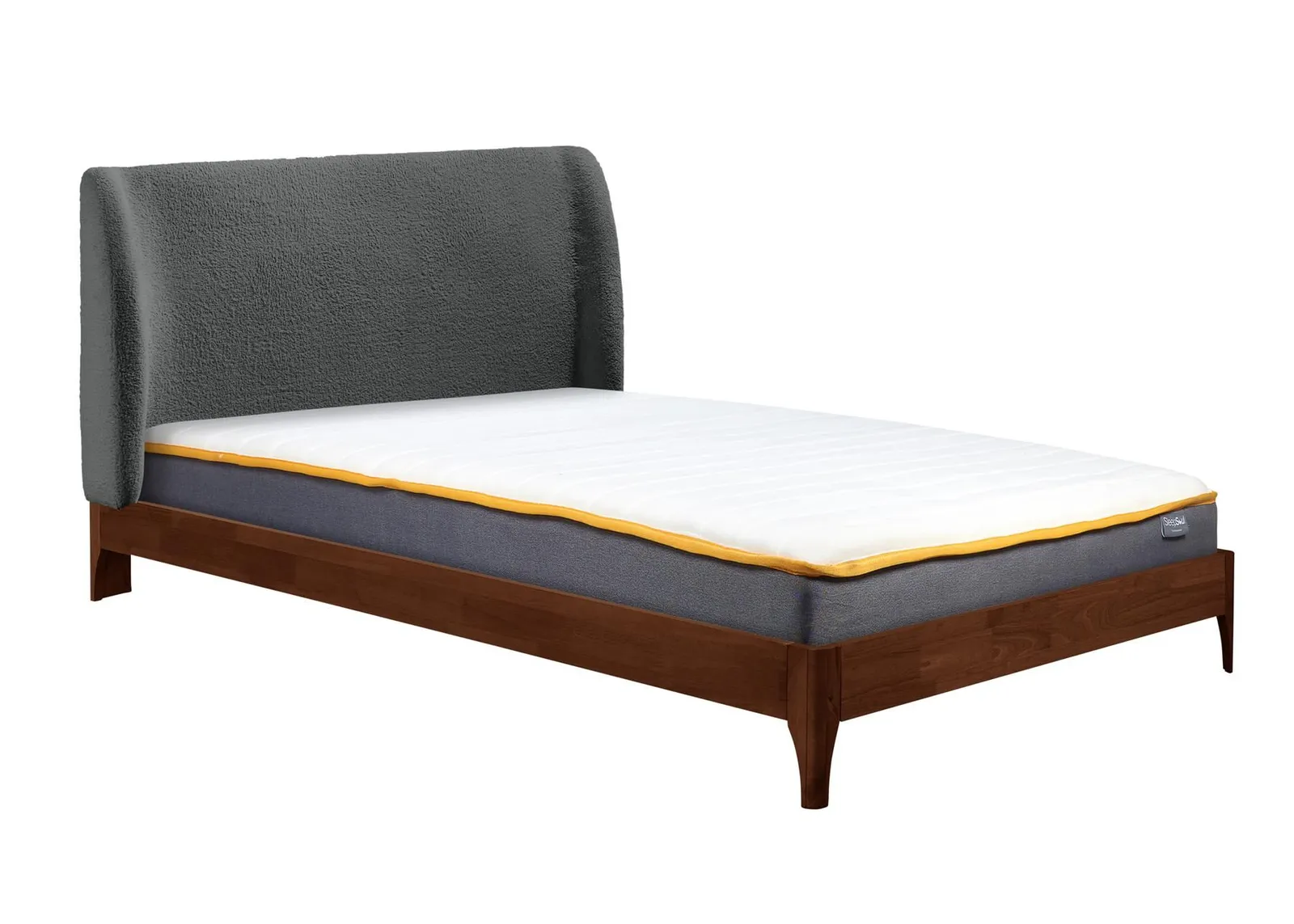 Birlea Halfden Bed Frame in Grey 6