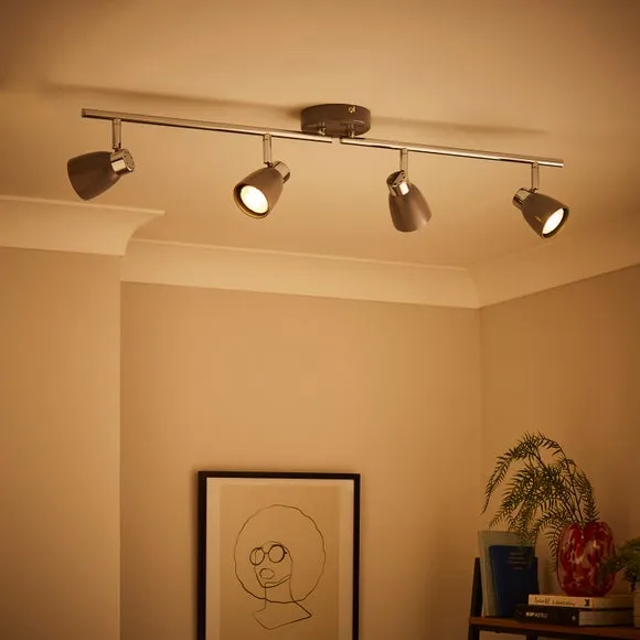 Alto 4 Light Semi Flush Spotlight Bar 2