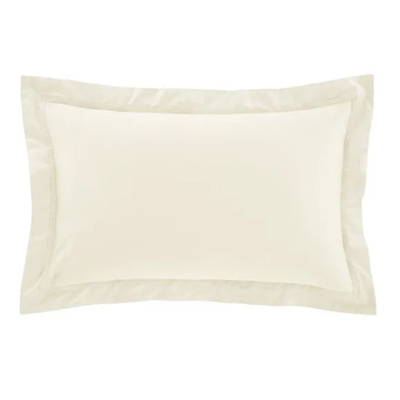 Dorma Luxurious & Silky 500 Thread Count 100% Cotton Sateen Oxford Pillowcase 4