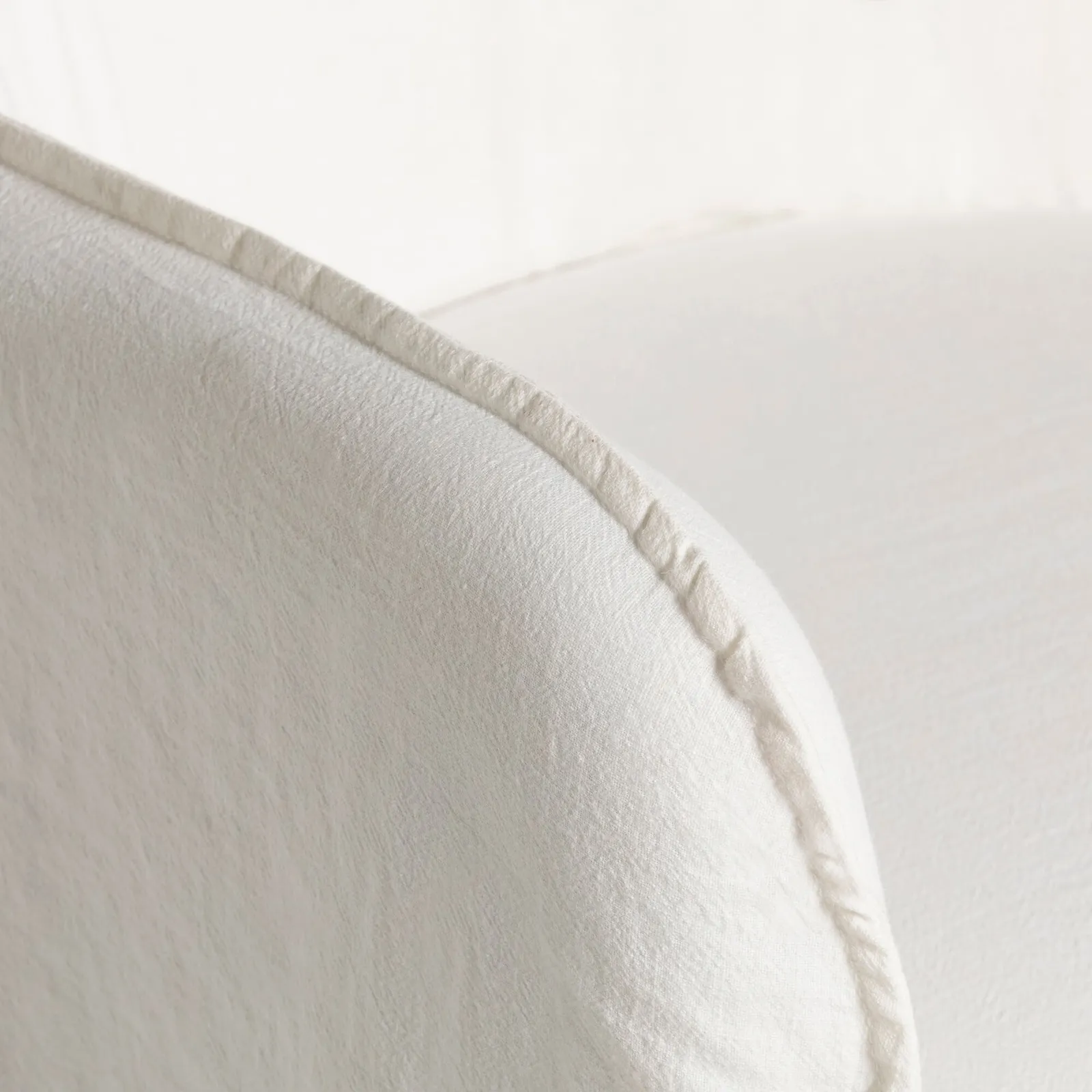 Aspley Armchair, White Fabric | Barker & Stonehouse 4