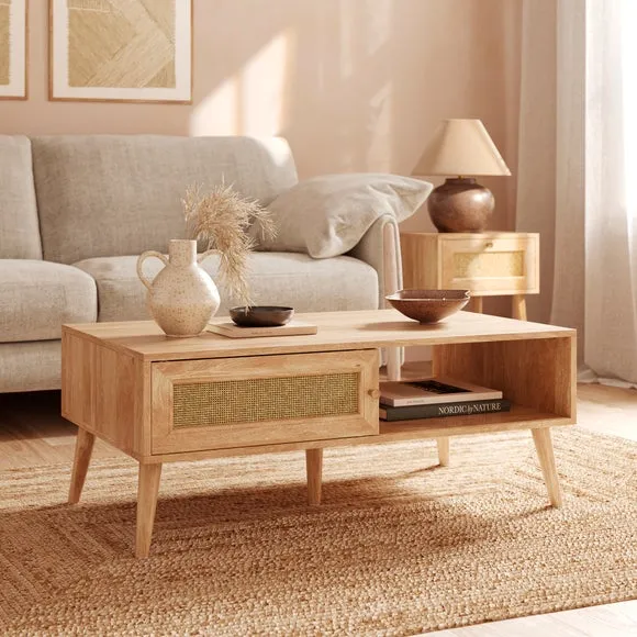 Jordyn Coffee Table, Mango Wood Effect