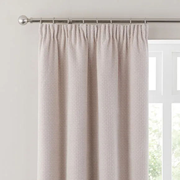 Alayna Chenille Pencil Pleat Curtains 1