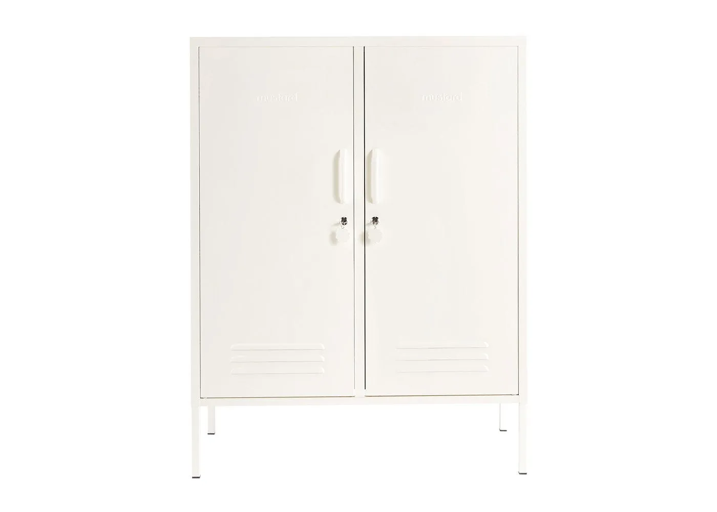 Mustard Made The Midi Cabinet in Chalk 1