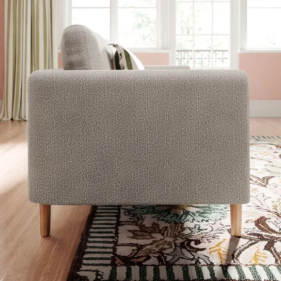 Max Multi Yarn Boucle 3 Seater Sofa 3