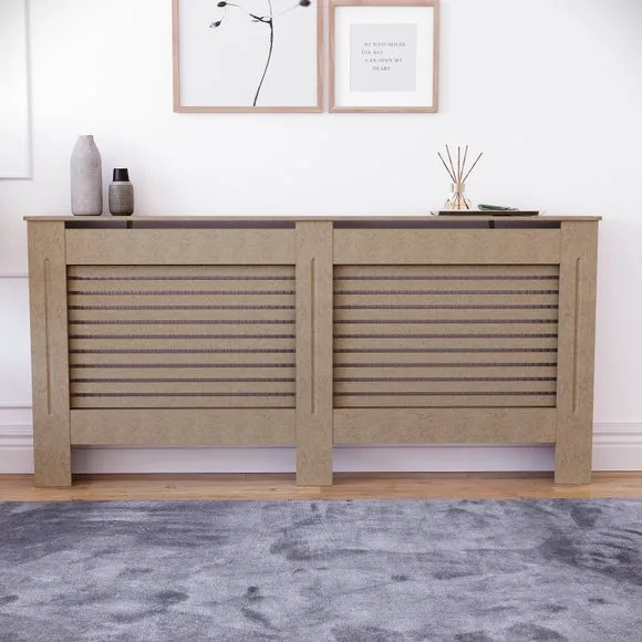 Vida Designs Paint your Own Milton Extra Large Radiator Cover 6