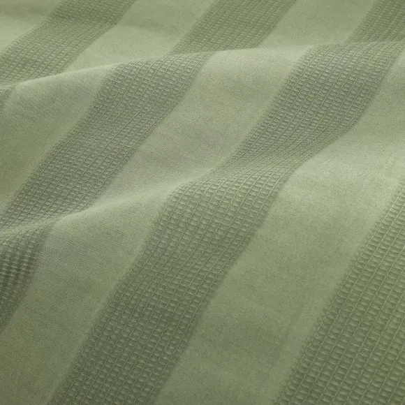 Dixon Waffle 100% Cotton Duvet Cover & Pillowcase Set 3
