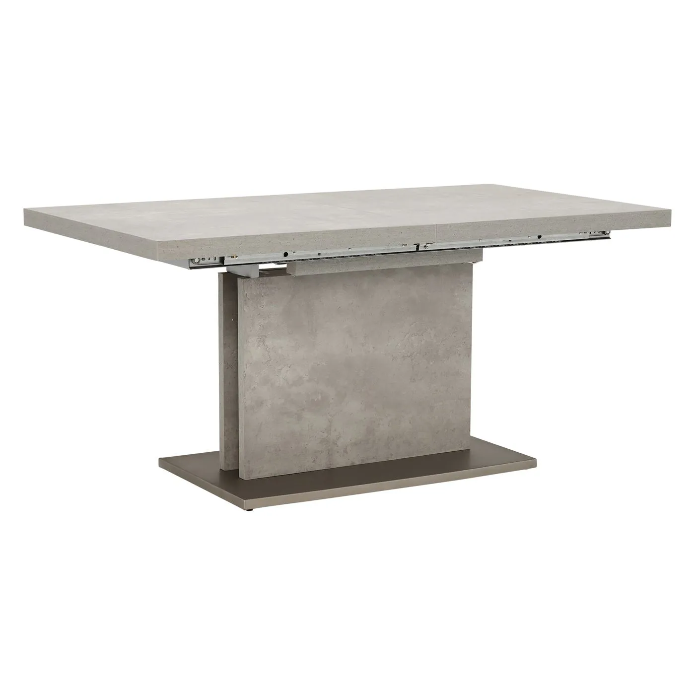 Halmstad Extending Dining Table, Concrete
