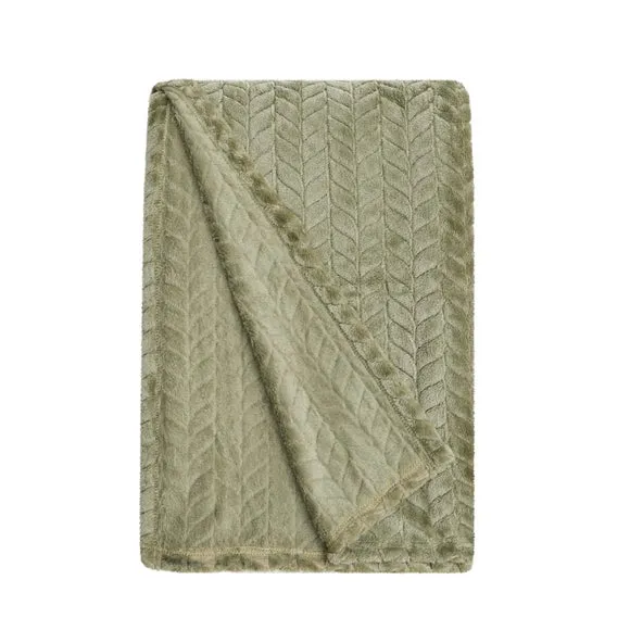Amelia Recycled Throw Blanket, 200cm x 200cm 5