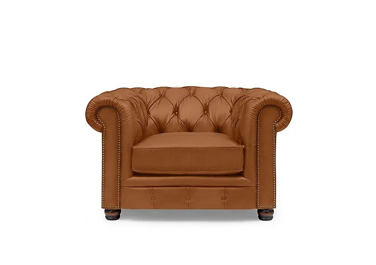 Shackleton Leather Chesterfield Chair