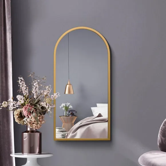 Arcus Framed Arched Wall Mirror