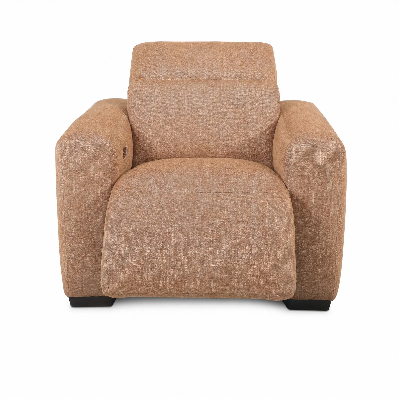 Winston Power Recliner Sofa, Orange Fabric | Barker & Stonehouse 4