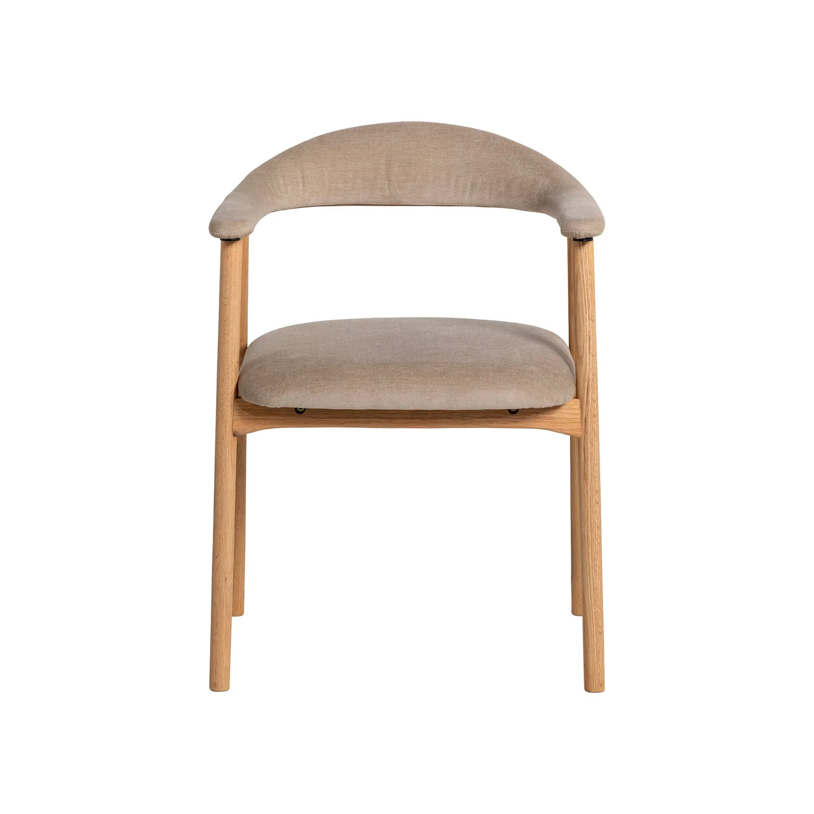 Lerman Dining Chair With Arms With Armrest, Neutral Oak | Barker & Stonehouse 4