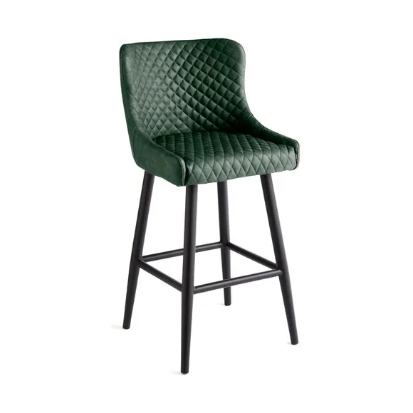 Montreal Counter Height Bar Stool, Faux Leather 2