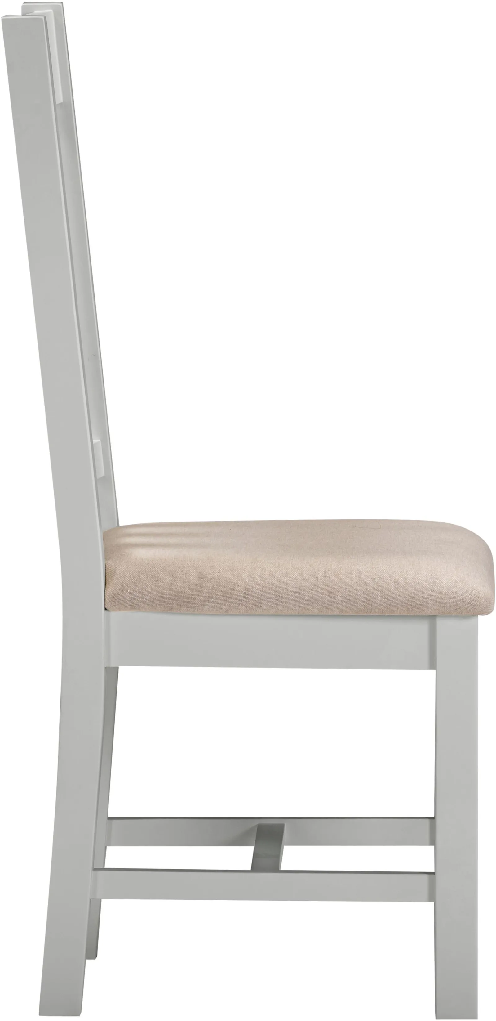 Seconique Windsor Slatted Chair (Box of 2) in Light Grey 4