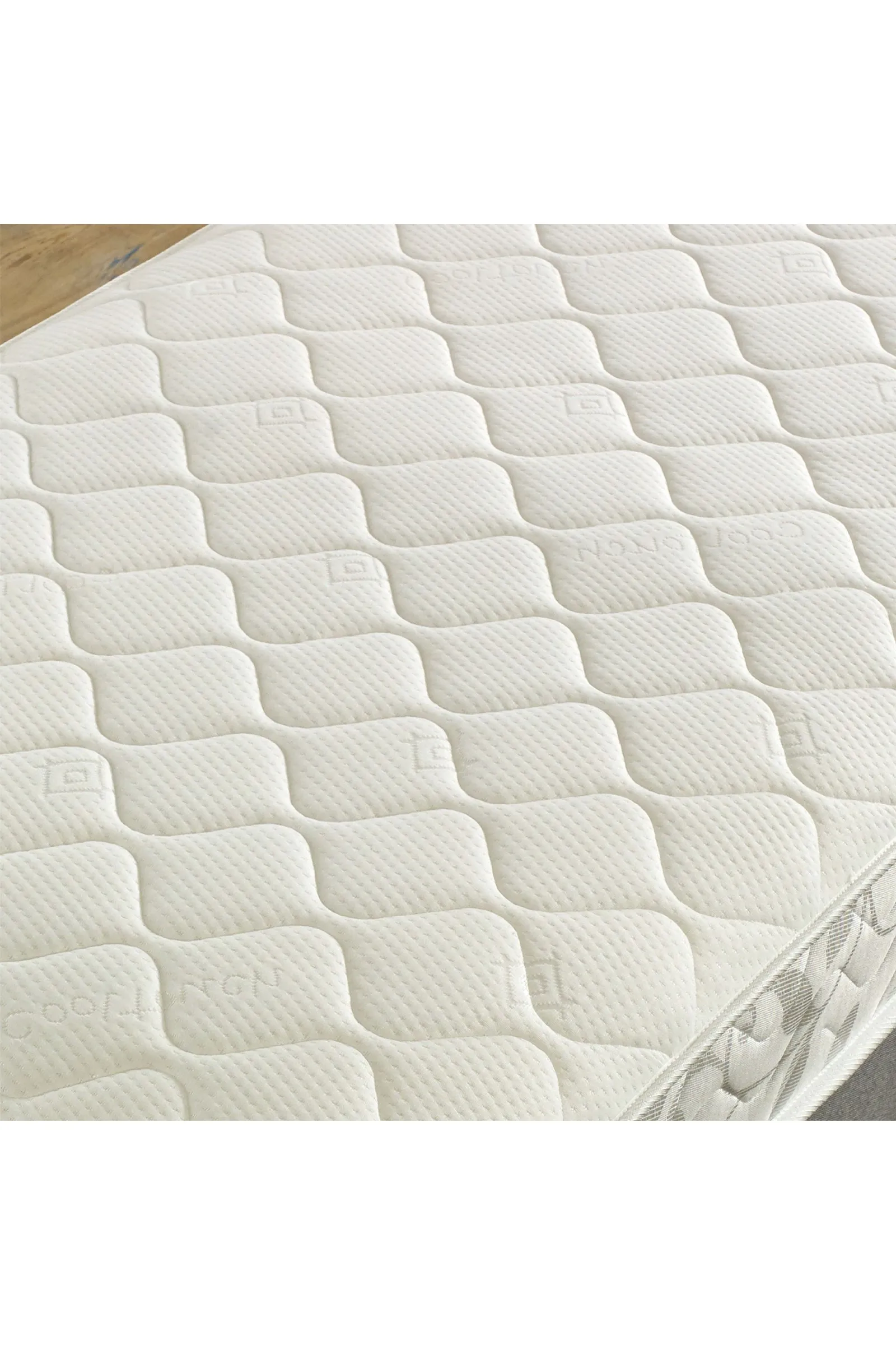 eXtreme Comfort Ltd CoolTouch Essentials 18cm Spring Mattress Soft Feel in White 5