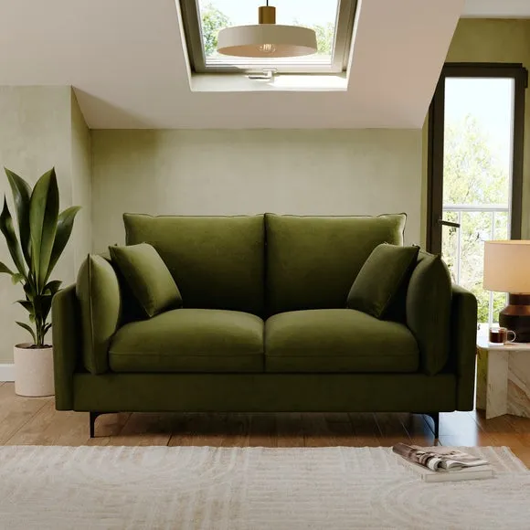 Ruby Velvet 2 Seater Sofa Bed 2