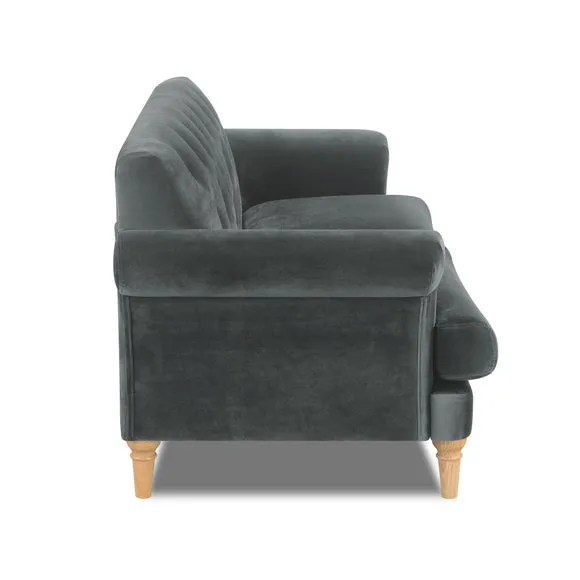Jazz Velvet 3 Seater Sofa 6