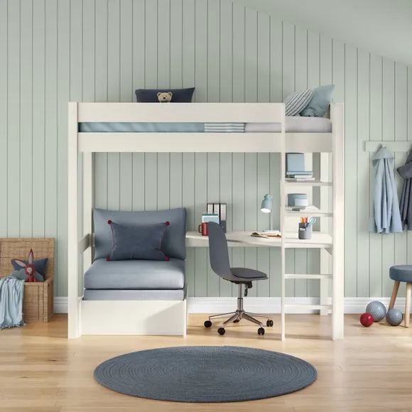 Classic Highsleeper with Desk And Chair Bed 2
