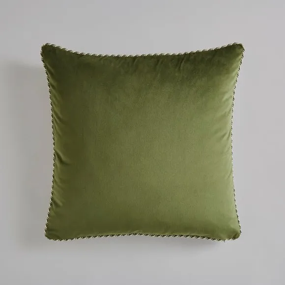 Twisted Trim Square Cushion Cover 3