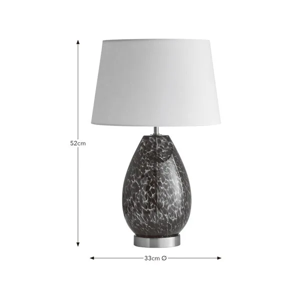 Kira Tortoiseshell Table Lamp 6