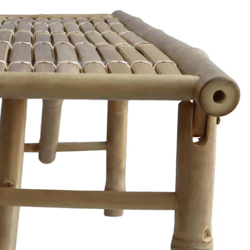 sweeek Bamboo bench in Beige 6
