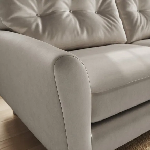 Sven Opulent Velvet 4 Seater Sofa 5