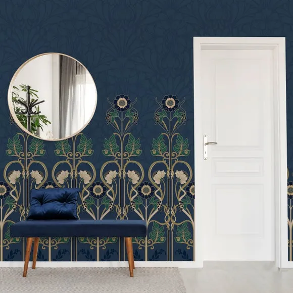 New Nouveau Wall Mural 2