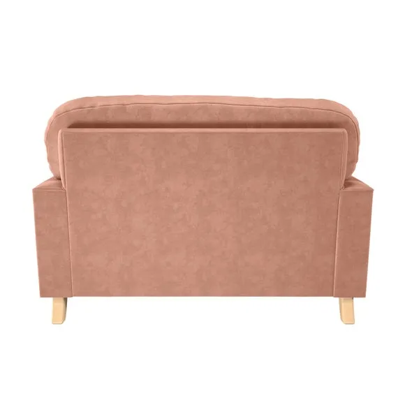 Martha Vintage Velvet Snuggle Chair 5