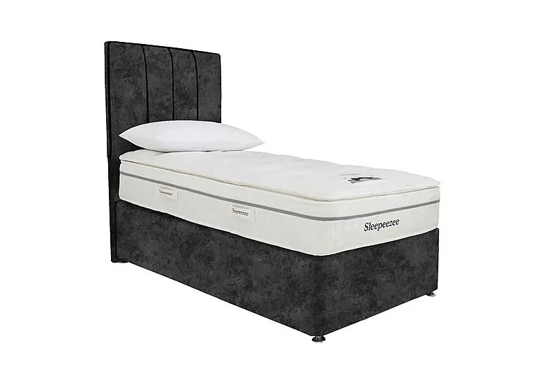 Tranquility 2800 Divan Set - Single - Daytona Coal