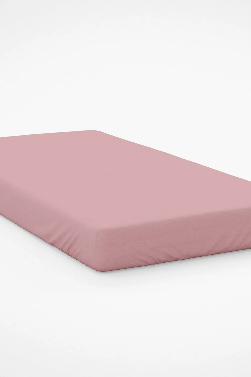Belledorm Egyptian Cotton 400 Thread Count 38cm Fitted Sheet in Dark Pink