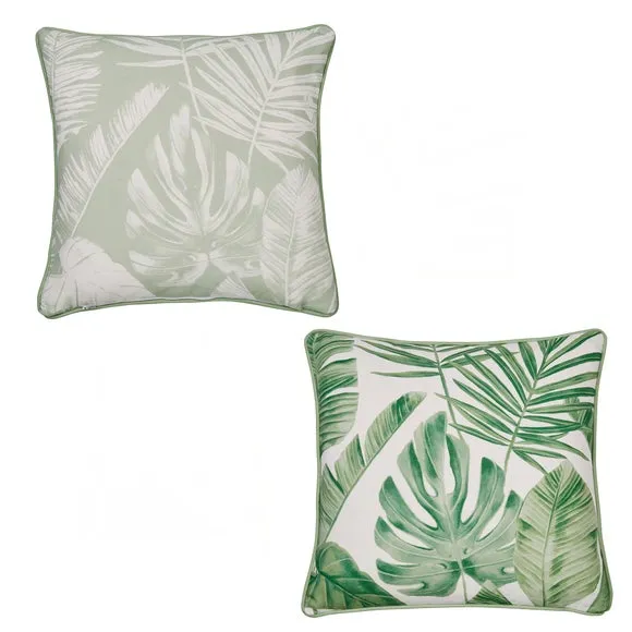 Tahiti Outdoor Cotton Square Filled Cushion 4