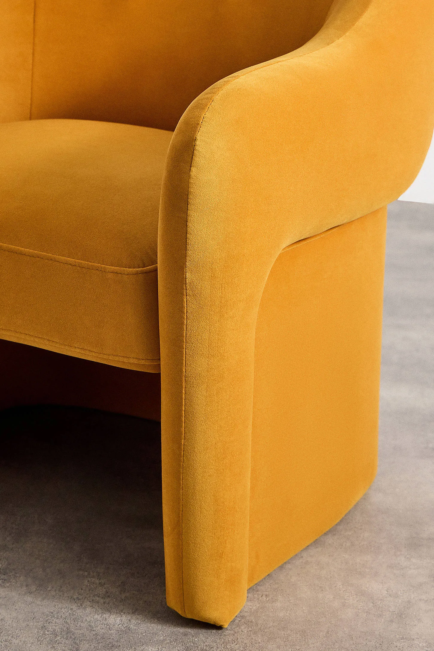 Skye Armchair Mustard - Orange L: 71 x W: 74 x H: 77 cm 6