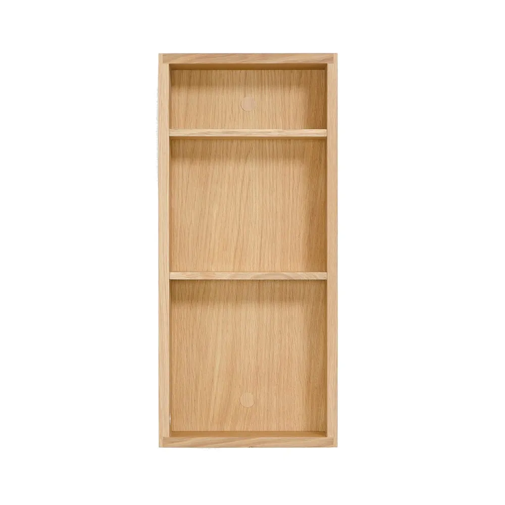 Wireworks Slimline 550 Box Shelf Natural Oak 2