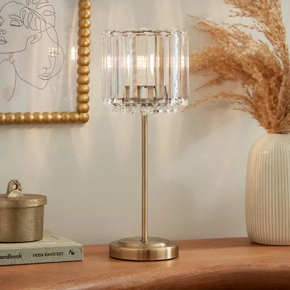 Crus Beaded Table Lamp