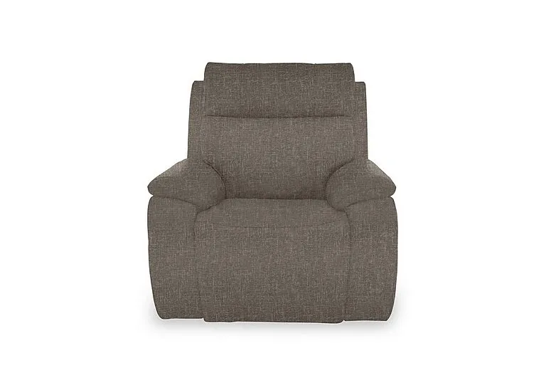 Aero Fabric Power Recliner Chair with Power Headrest - Anivia Brown