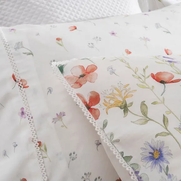 Dorma Wildflower 100% Cotton Standard Pillowcase 2