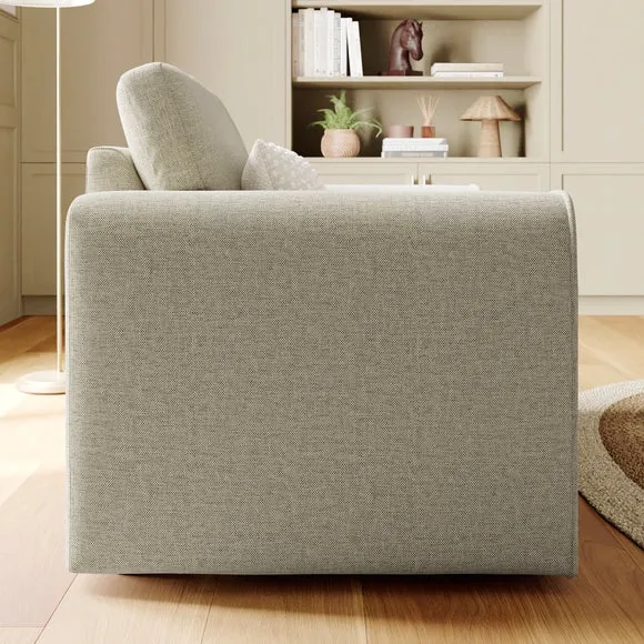 Abel Basketweave Snuggle Chair 3