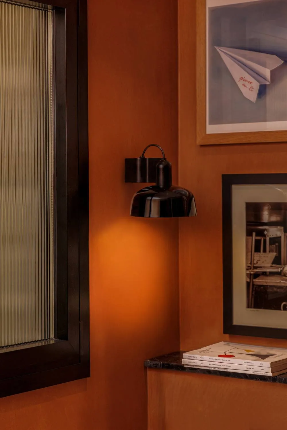 Netlighting Tatawin Black Dome Wall Lamp 2