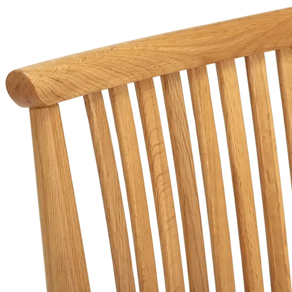 Ercol Teramo Dining Chair, Brown Oak | Barker & Stonehouse 5