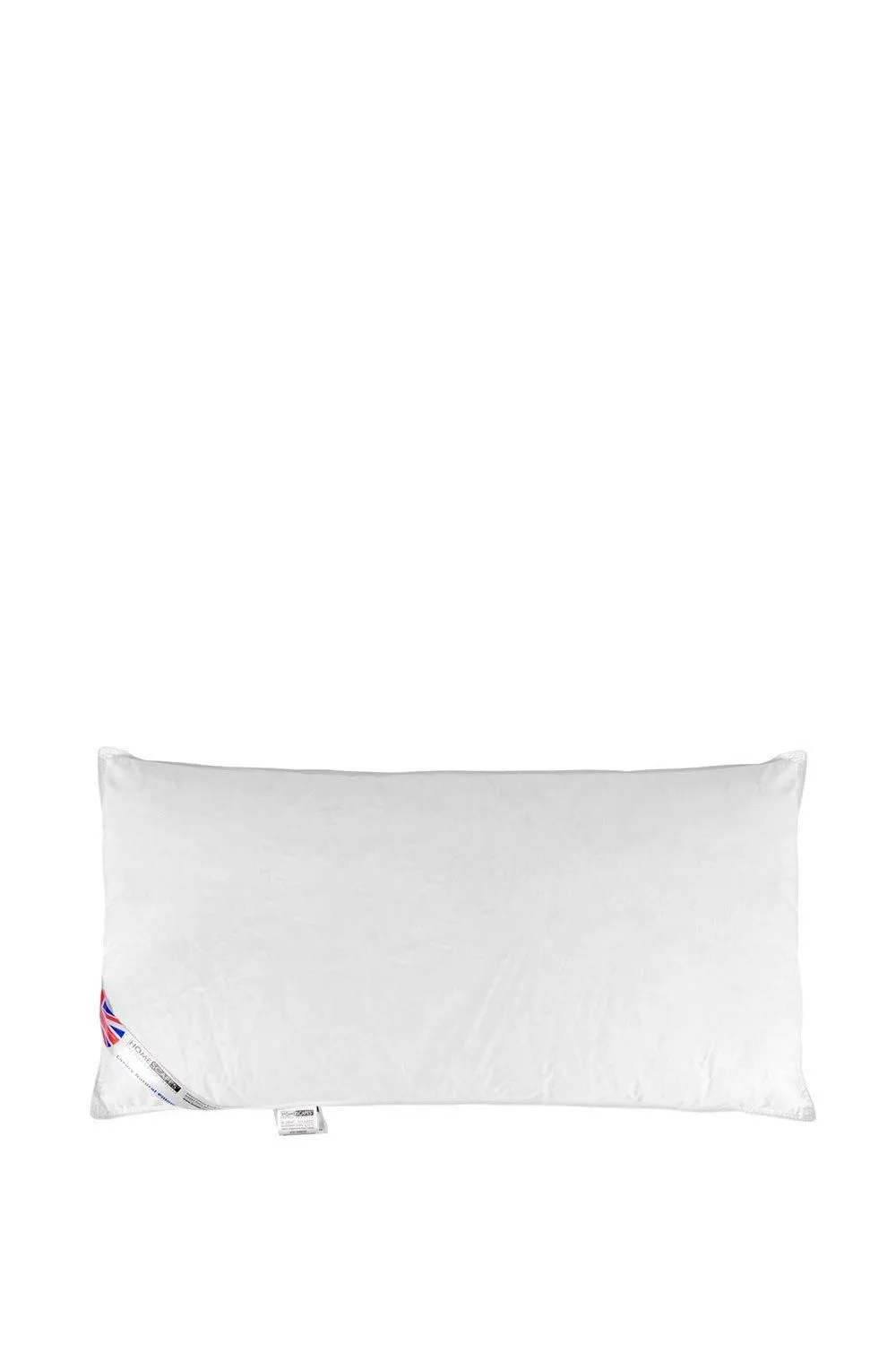 Homescapes Goose Feather & Down King Size Pillow in White