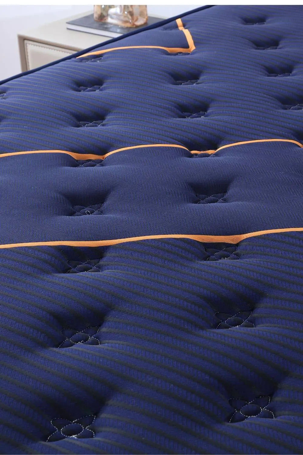 Ezysleep 30cm Saphire Harmony Spring Foam Mattress in Navy 3