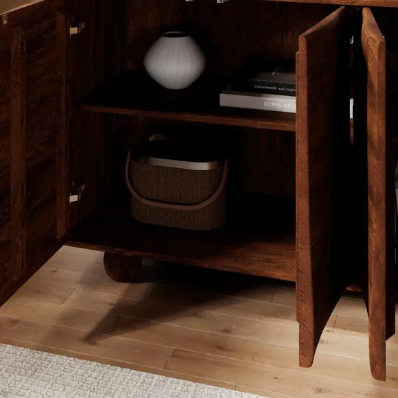Artha Extra Wide Sideboard, Mango Wood 5