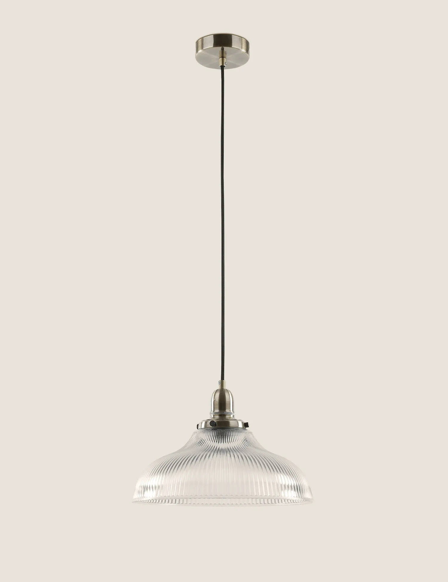 M&S Florence Single Pendant Light Silver