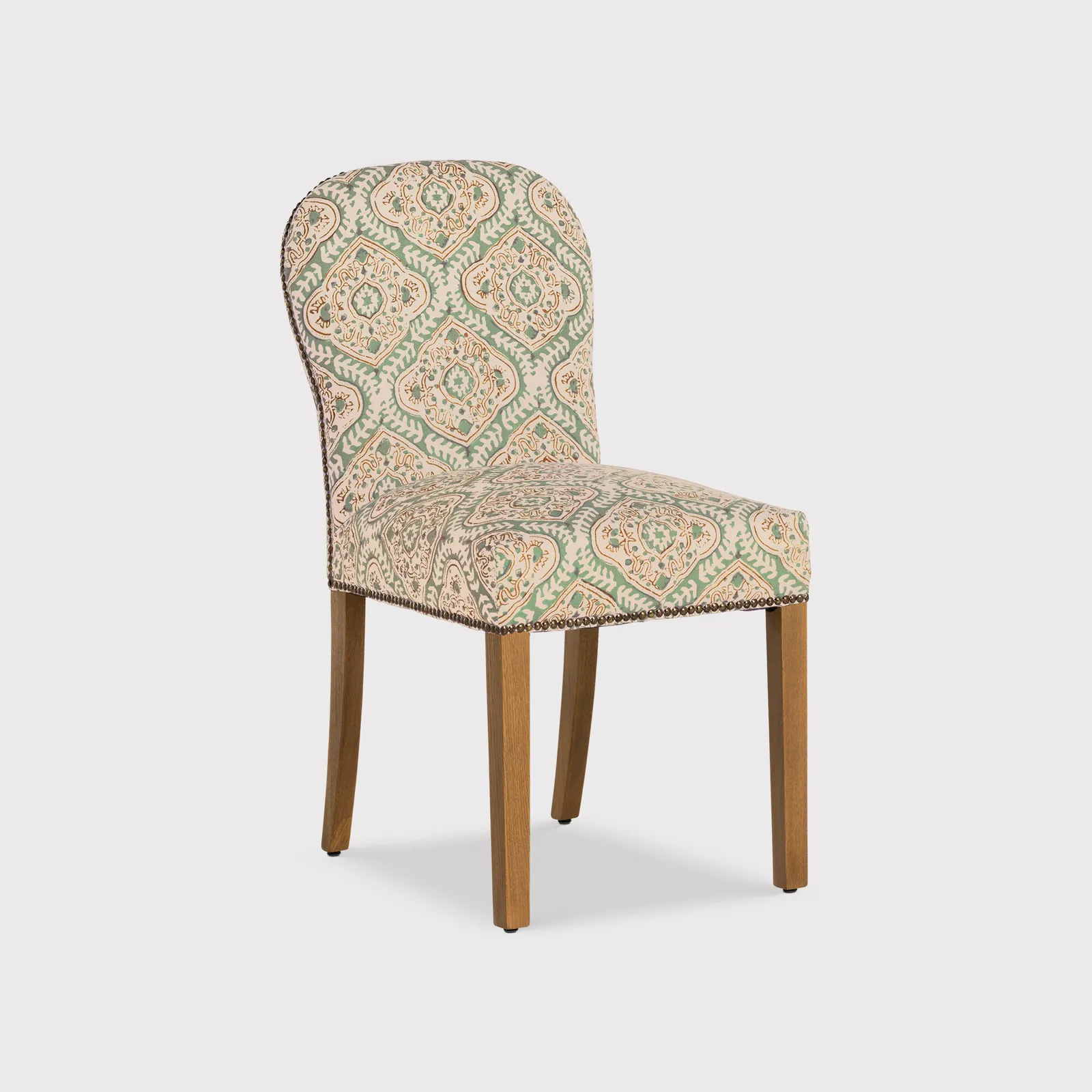 Gable X Linwood Dining Chair, Neutral Fabric | Barker & Stonehouse 2